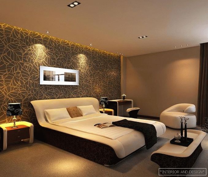 Fotos del diseño del dormitorio.