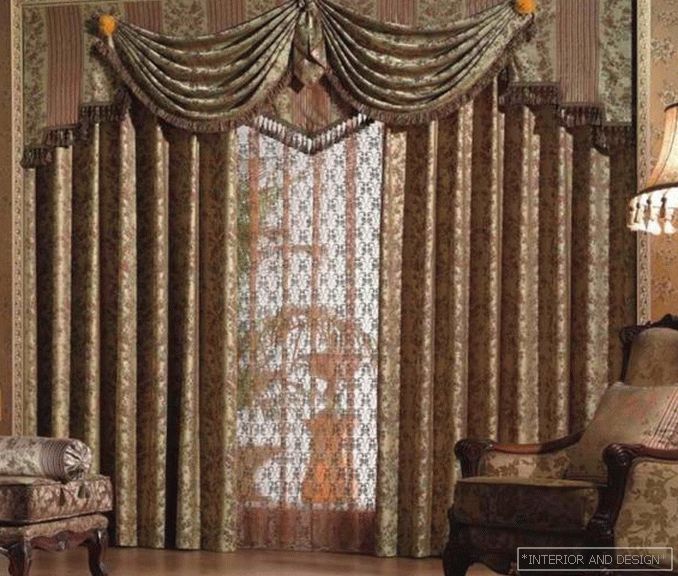 Soluciones de diseño - cortinas para el salón y el hall.