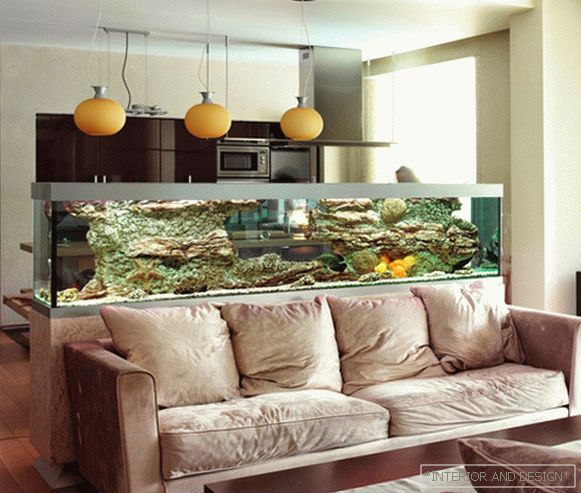 Muebles para la sala de estar (acuario) - 4