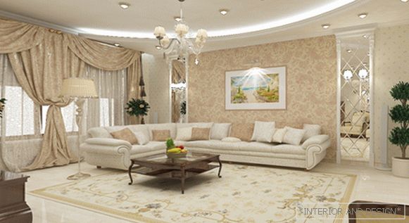 Muebles para la sala de estar (estilo clásico) - 1